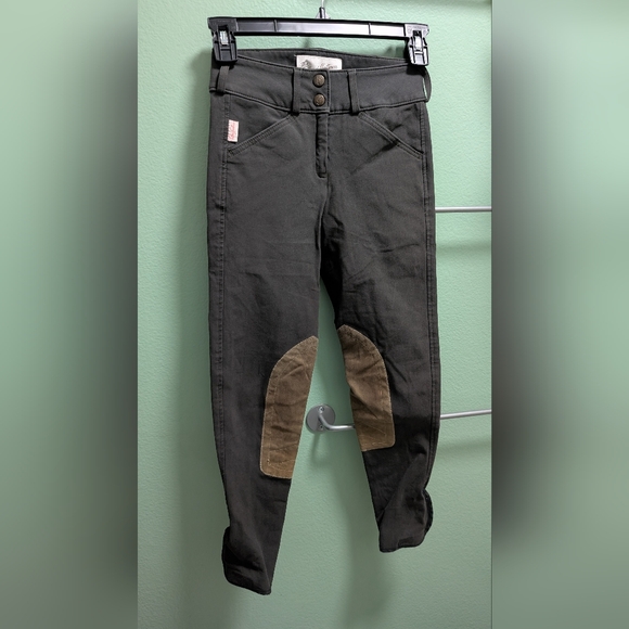 Kids Tailored Sportsman Breeches with Brown Patches